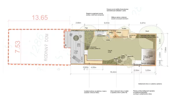 projekt záhrady pri rodinnom dome | záhradná a krajinná architektúra projekt záhrady pri rodinnom dome | záhradná a krajinná architektúra
