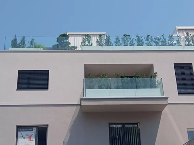 Strešná terasa Považská Bystrica s wellness záhradou a krytou výsadbou