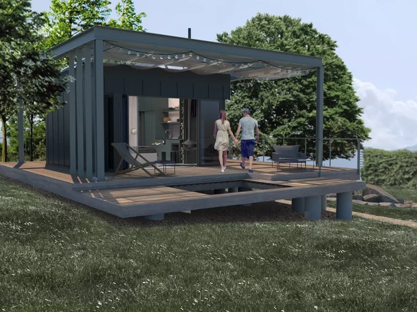 tiny house s maximálnym využitím priestoru